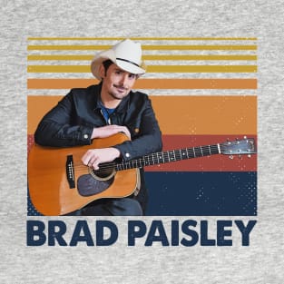 Country Charisma Brad Paisley's Irresistible Stage Aura T-Shirt